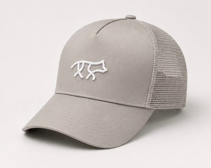 Cap Grey/White