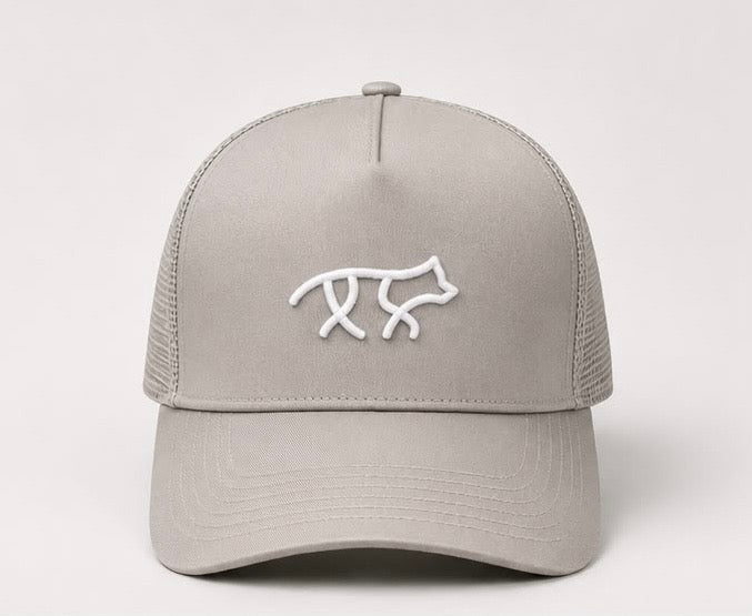 Cap Grey/White