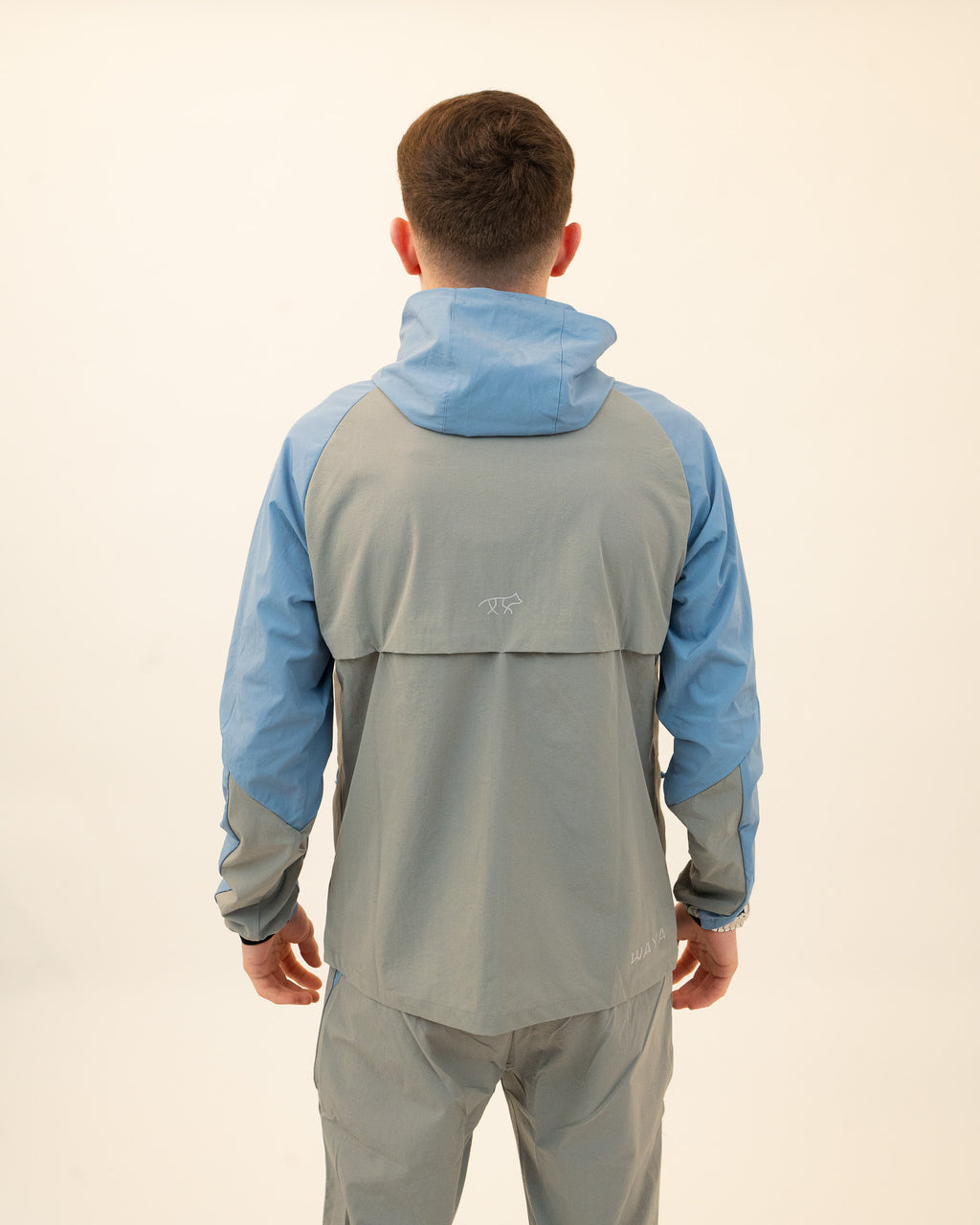 Sphere Galazio Blue/Grey Hooded Jacket