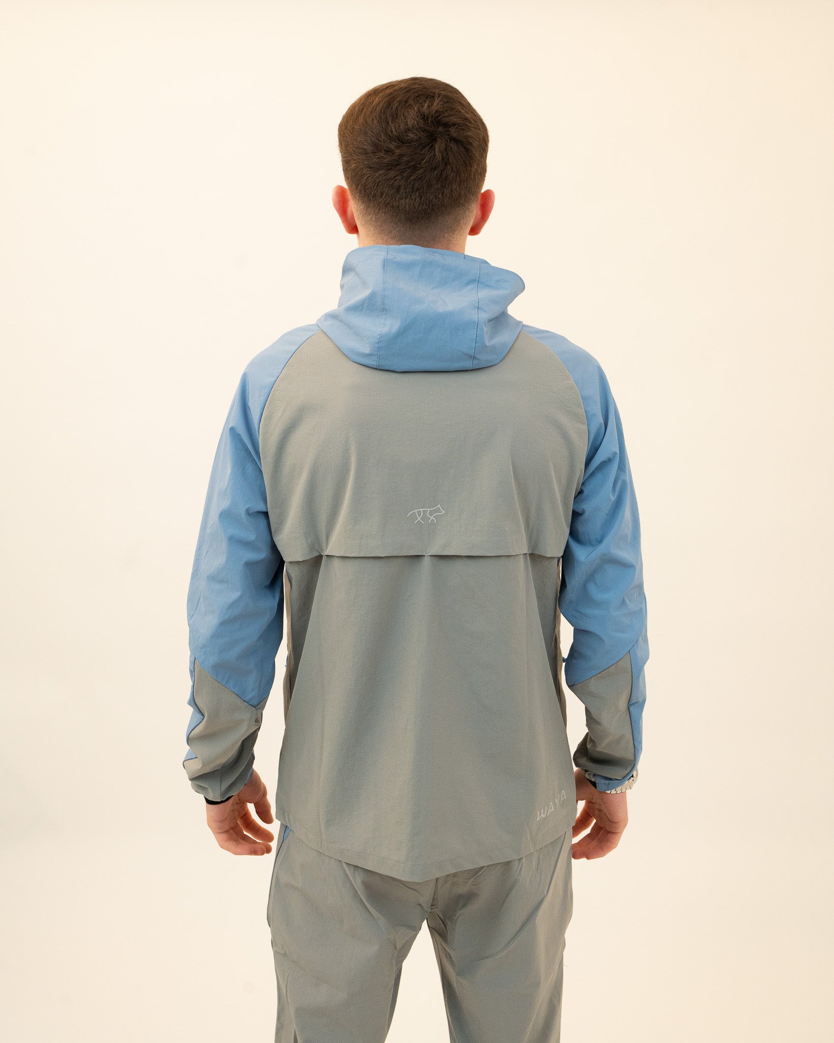 Sphere Galazio Blue/Grey Hooded Jacket