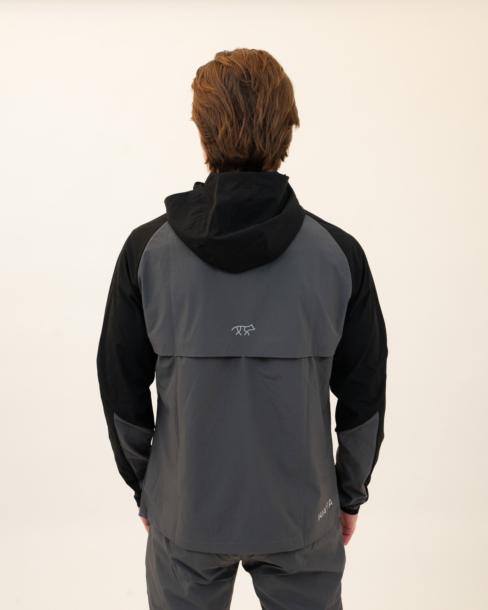 Sphere Gray/Black Hooded Jacket