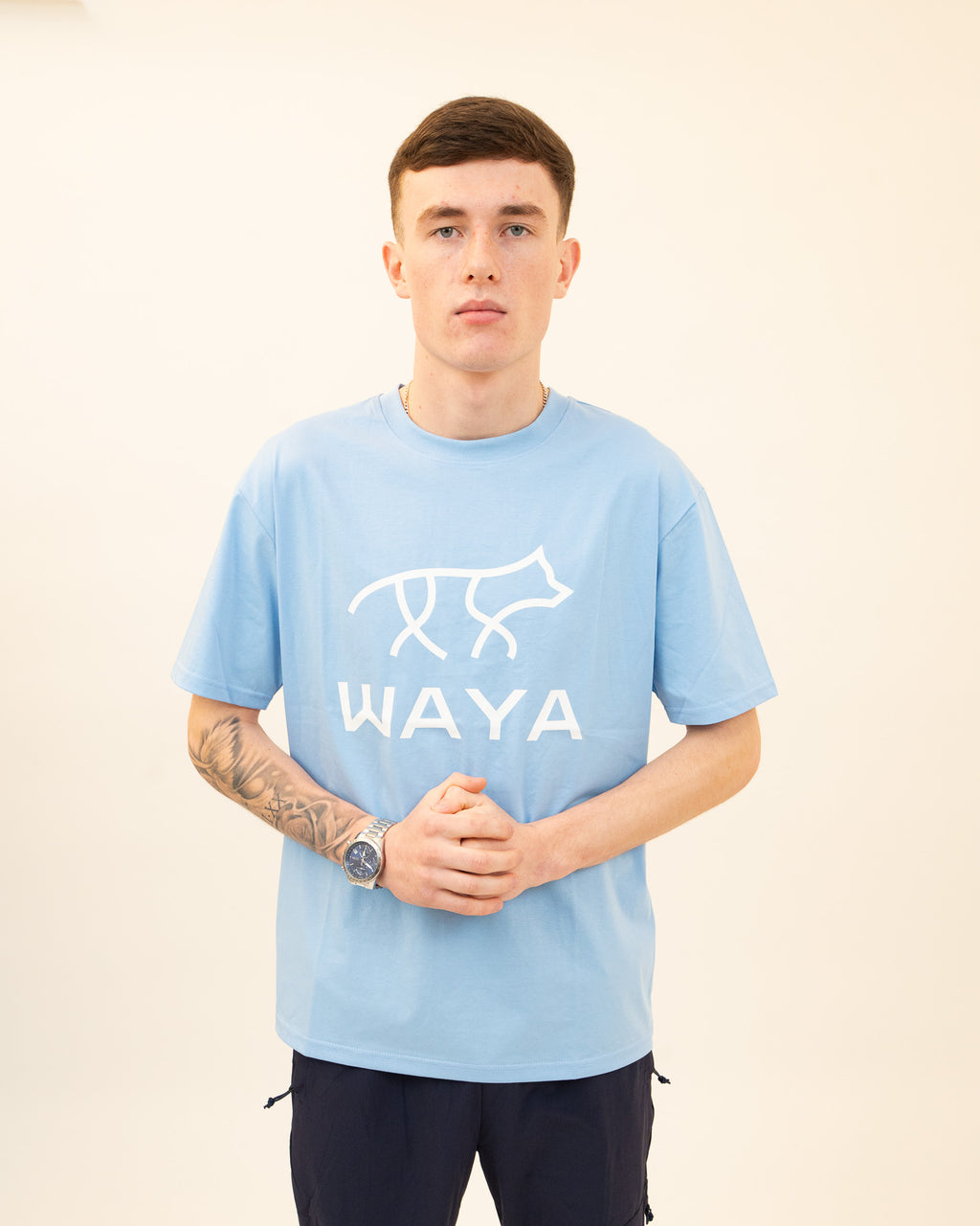 Light Tee Blue