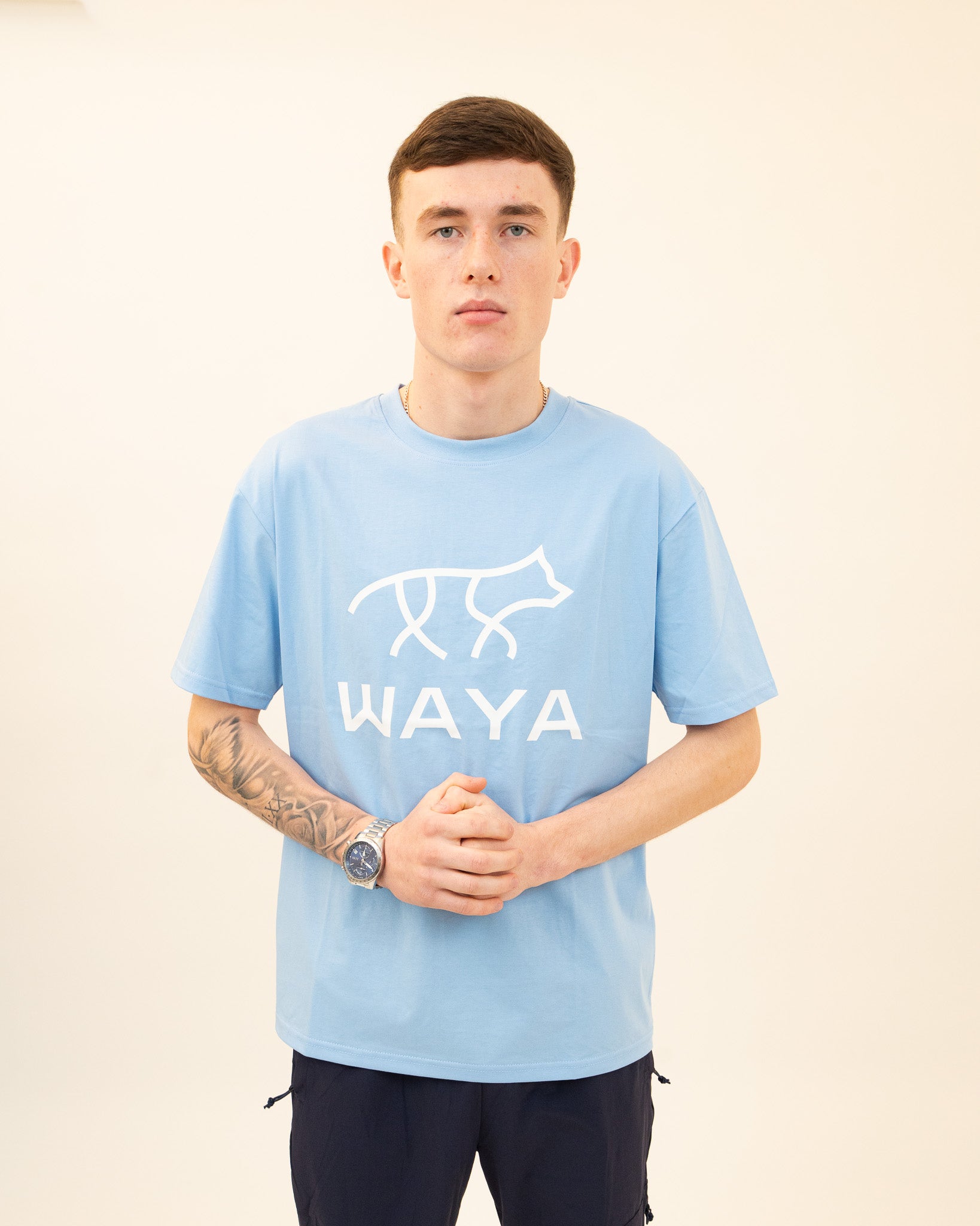 Light Tee Blue